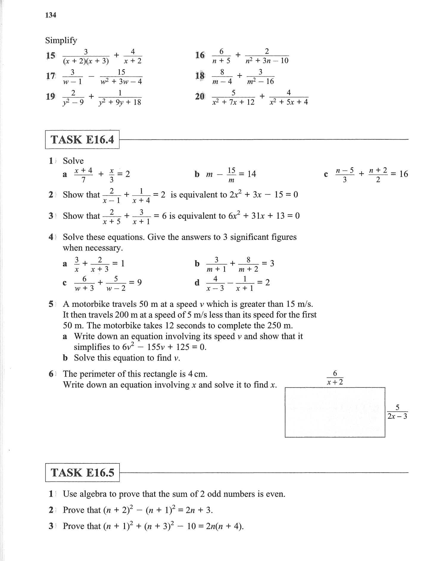 Essential Mathematics for GCSE - Higher - Homework Book